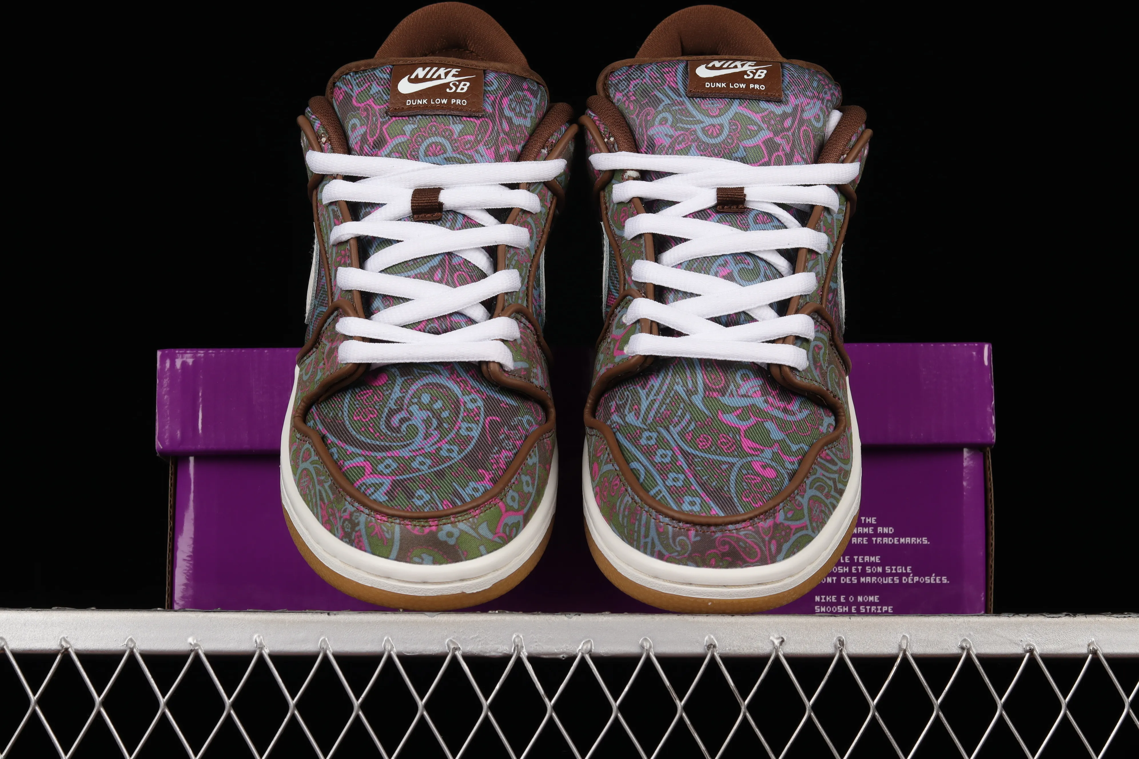 All categories Nk SB Dunk series Nk SB Dunk Low low-top sneakers F version Nk SB Dunk Low "Paisley" new cashew flower SB low-top sports and leisure sneakers DH7534-200
